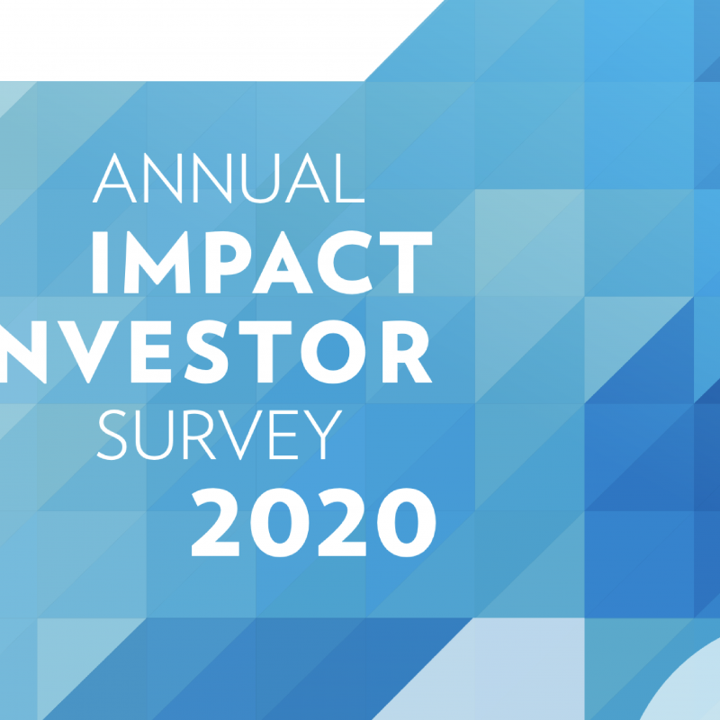 Annual Impact Investor Survey 2020