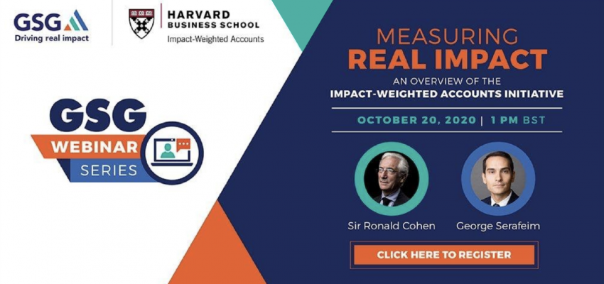 Webinar: Measuring real impact: An overview of the Impact-Weighted Accounts Initiative